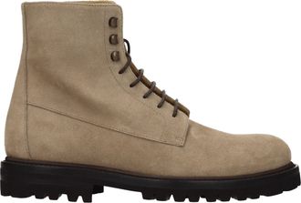 Brunello Cucinelli Brunello Cucinelli Stivaletti Uomo Camoscio Beige/Sabbia Chiaro