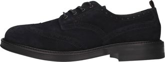 Marco Ferretti Suede Veterschoenen - Heren - Nette schoenen - Blauw - 43 EU - Leer - Schoenen