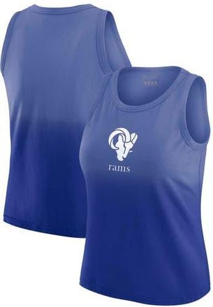 WEAR by Erin Andrews Womens WEAR by Erin Andrews x Gracie Hunt Royal Los Angeles Rams Ombre Tank Top at Nordstrom, Size X-Small