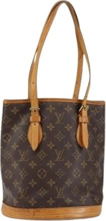 Louis Vuitton Pre-owned Vintage Bucket Bag - Dames - Vintage Tas - Bruin - ONE Size - Vintage