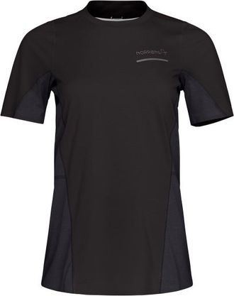 Norr&oslash;na Senja Equaliser Lightweight T-Shirt Laufshirt f&uuml;r Damen | schwarz