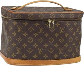 Louis Vuitton Pre-owned Handbags, female, Brown, Size: ONE SIZE Pre-owned Canvas Handbag