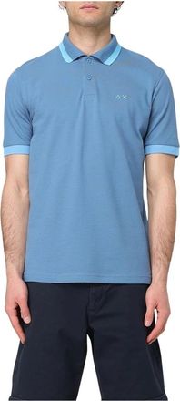 Sun 68 Hombre, Camisetas, Azul, Talla: M