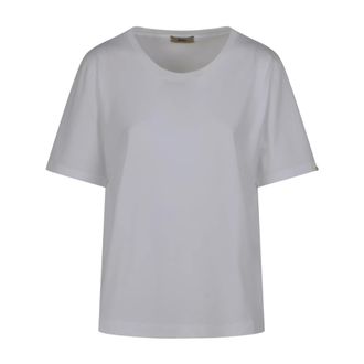 Herno T-Shirts, female, White, Size: S T-Shirts