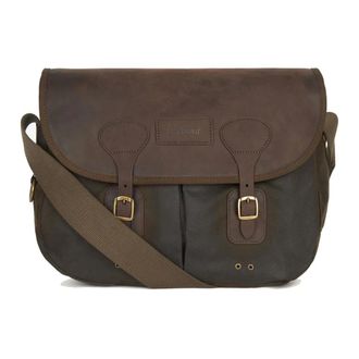 Barbour Tassen, Dames, Bruin, ONE Size, Katoen, Gewaxte Katoenen Tarras Tas