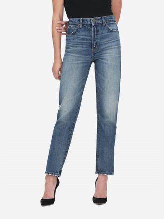 Frame Denim Womens Malibu Le Mec Jeans In Blue