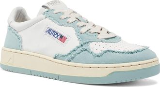 Autry Medalist Low Top Sneaker in Bicolor Blue Surf Canvas at Nordstrom Rack, Size 8Us / 38Eu