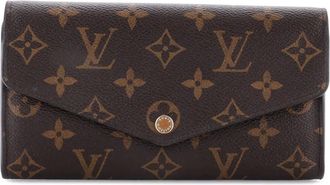 Louis Vuitton Sarah Wallet NM kleine portemonnee met monogram canvas - Bruin