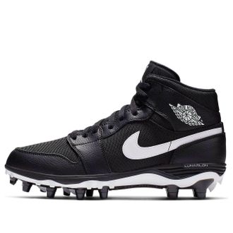 Nike Jordan Air Jordan 1 Mid TD Cleat Black AR5604-001
