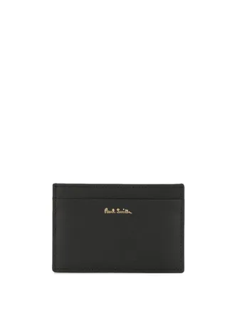 Paul Smith Portacarte a righe con firma Paul Smith