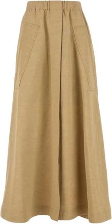 Co Parachute Rok - Dames - Midirokken - Beige - XS - Rokken