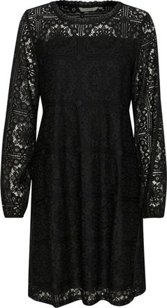 Cream CRTiley Lace Dress - Dames - Korte kleedjes - Zwart - XS - Kleedjes