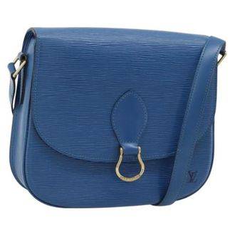 Louis Vuitton Pre-owned Vintage Epi Shoulder Bag - Dames - Pre-owned - Blauw - Maat: ONE Size Leer