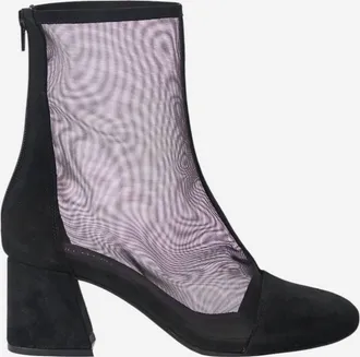 Free People Womens Wisteria Mesh Boots In Black
