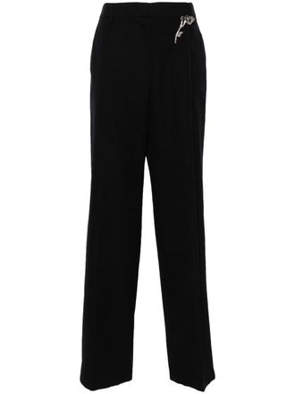 パンツ PRADA Midnight blue wool cigarette pant Prada Midnight Blue Wool Cigarette Pant from $879.00 - on