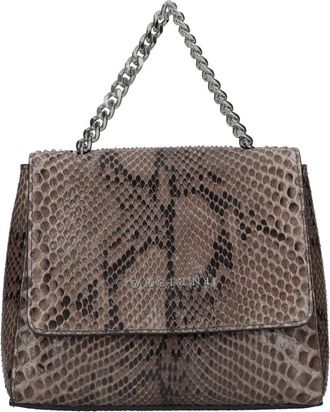 Orciani Handtas - Dames - Handtassen - Bruin - ONE Size - Leer - Tassen