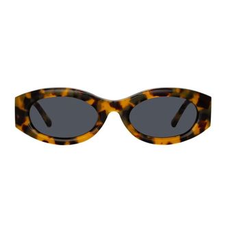 The Attico Oval Tortoiseshell Sunglasses