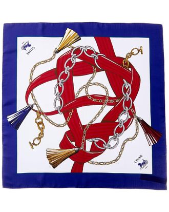 Celine Celine Square Silk Scarf