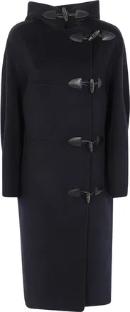 R&oacute;he Dames, Mantels, Blauw, Maat: XS Wol