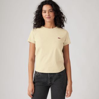 Levi's The Perfect Tee - Womens - L - Neutral / Pear Sorbet