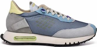 Bepositive Space Race Sneakers - Heren - Sneakers - Blauw - 41 EU - Leer - Schoenen