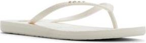 Roxy Antilles III Flip Flop in Cream at Nordstrom Rack, Size 11