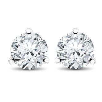 Pompeii3 3/4 ct TDW Lab Grown Diamond Martni Studs Lab Grown