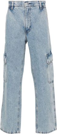 Levi's 568 cargo jeans - men - Cotton - 34/32 - Blue