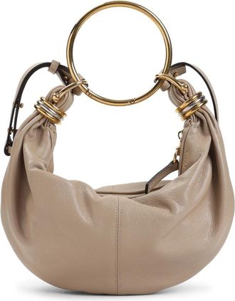 Chlo&eacute; Bruine Schoudertas Stijlvolle Vrouwen - Dames - Handtassen - Bruin - ONE Size - Leer - Tassen