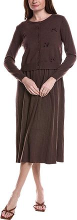 ANNA KAY Anna Kay 2Pc Knit Susanna Cardigan & Dress Set