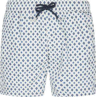 MC2 Saint Barth Beachwear, male, White, Size: 2XL Light and Stretch Swimshort with Floral Print