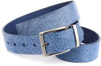 Anthoni Crown Lederg&uuml;rtel ANTHONI CROWN, Damen, Gr. 100, blau, Rindsleder, G&uuml;rtel Lederg&uuml;rtel