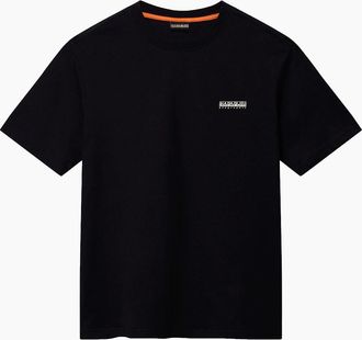 Napapijri Mens Napapijri S-Small Box T-Shirt - Black - Size: 38
