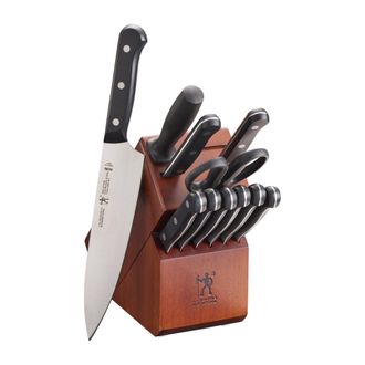 J.A. Henckels International Solution 12-pc Knife Block Set