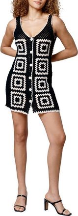 Blank NYC Crochet Minidress in Summer Dreams at Nordstrom, Size X-Small