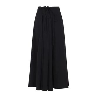 STUDIO NICHOLSON Maxi Skirts, female, Black, Size: 2XS Messina Midi Skirt