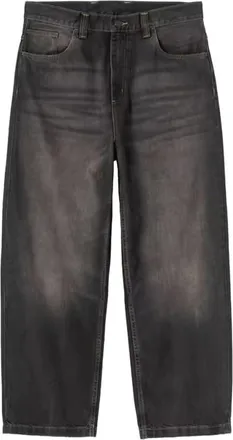 Carhartt Work in Progress Jeans, Heren, Zwart, S, Loose-fit Jeans