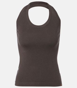 Extreme Cashmere N&deg;409 Jerry cotton and cashmere tank top