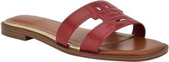 Tommy Hilfiger Terenz Slide Sandal in Medium Red at Nordstrom, Size 5.5