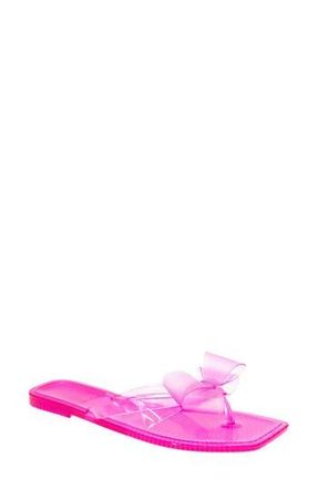 BCBGeneration Lima Bow Flip Flop in Pink at Nordstrom Rack, Size 10