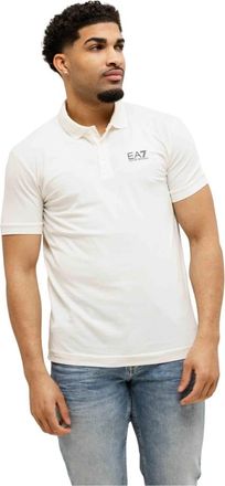 Emporio Armani 8Npf 14 Polo - Heren - Polos - Wit - M - Katoen - Tops