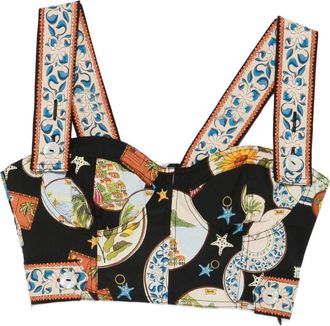 Farm Rio Top Trip Souvenir - Nero