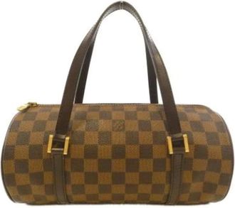 Louis Vuitton Pre-owned Handbags, female, Brown, Size: ONE SIZE Pre-owned Vintage Damier Canvas Handbag
