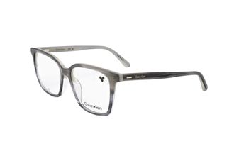 Calvin Klein Womens 99mm Striped Grey Opticals