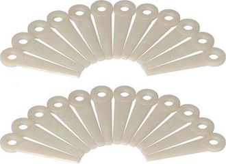 OEM 24 Cuchillas De Pl&aacute;stico Para Desbrozadora Stihl Polycut, Cabezal De Repuesto 4111-007-1001, Paquete Multiusos