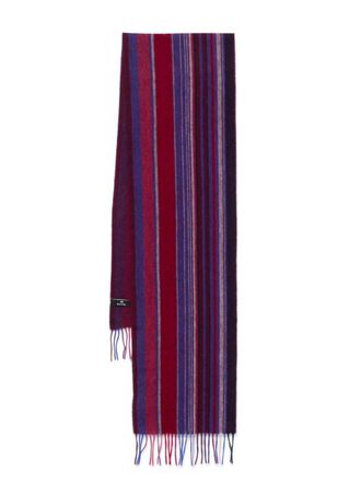Paul Smith Sciarpa a righe - Rosso