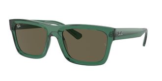 Ray-Ban RB4396F Warren Asian Fit 6681/3 Mens Sunglasses Green Size 57