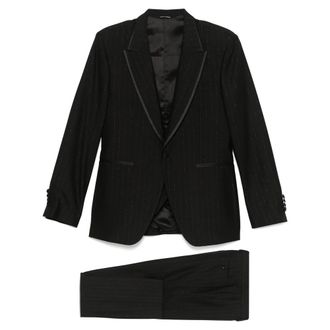 Reveres 1949 Pinstriped Three-piece Suit