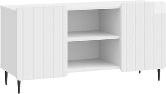 vidaXL Mueble De Tv 102 X 34,5 X 52 Cm Brillante Madera De Ingenier&iacute;a Vidaxl