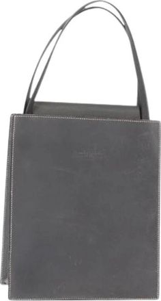 Herm&egrave;s Pre-owned Tote Bags, female, Gray, Size: ONE SIZE Pre-owned Vintage Tote Bag